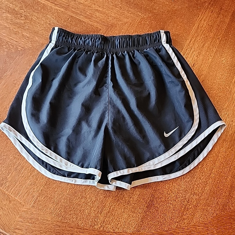 Nike Dri-Fit Women's Running Shorts Brief-Lined Black Size XS
